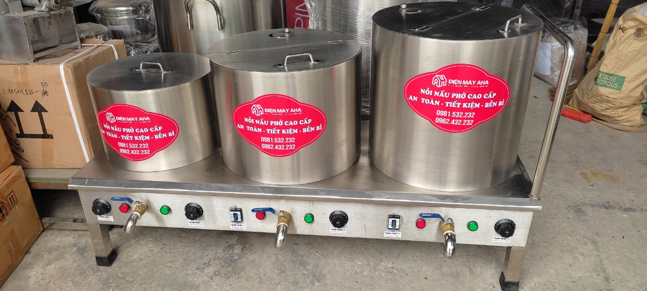 Bộ 3 Nồi Nấu Phở Bằng Điện