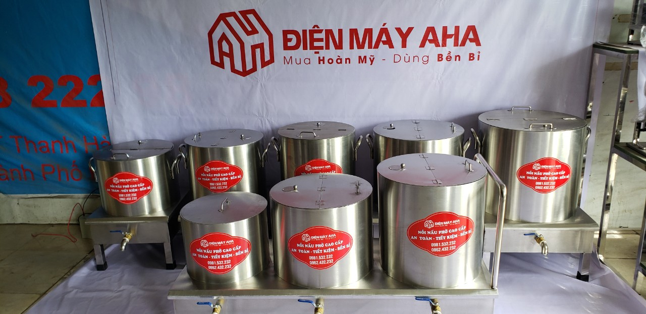 Bộ 3 nồi nấu phở có những loại nào?