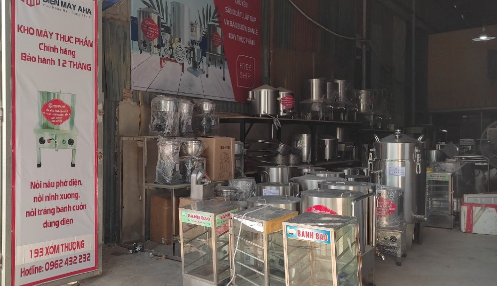 Xưởng sản xuất nồi nấu phở bằng điện CHẤT LƯỢNG ở Hà Nội