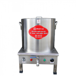 Nồi nấu phở 50 lít điện liền