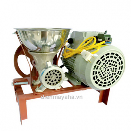 Máy đùn thịt, đùn xương motor 2.2KW – Cối gang 22