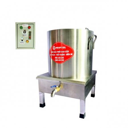 Nồi nấu phở 60 lít tủ điện rời