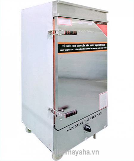 Tủ nấu cơm công nghiệp 8 khay dùng gas