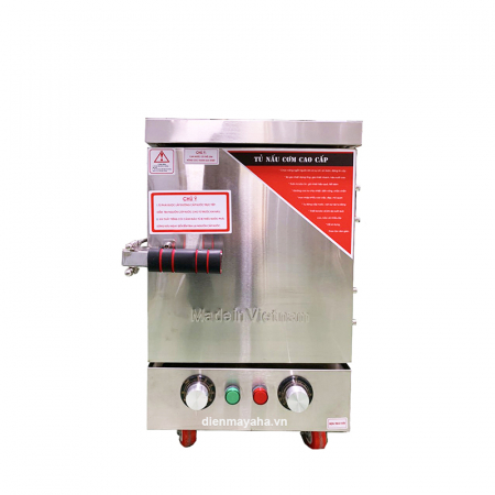 Tủ nấu cơm công nghiệp 4 khay mini dùng điện